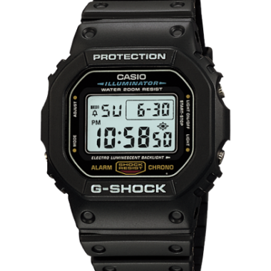 CASIO Ανδρικό Ρολόι DW-5600E-1VER